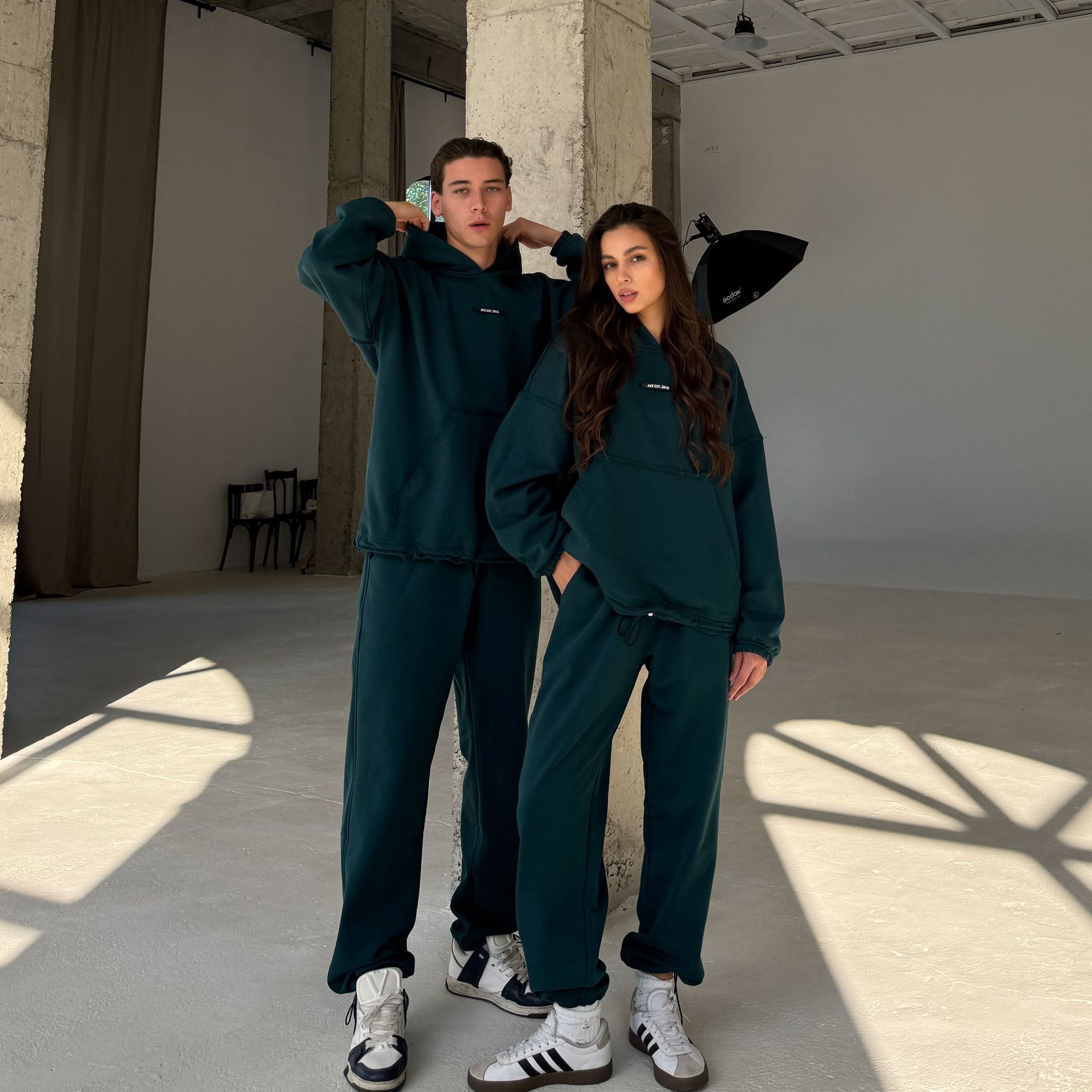 Demi-set hoodie “Dark sea”