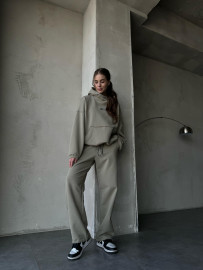 Demi-set hoodie “olive”