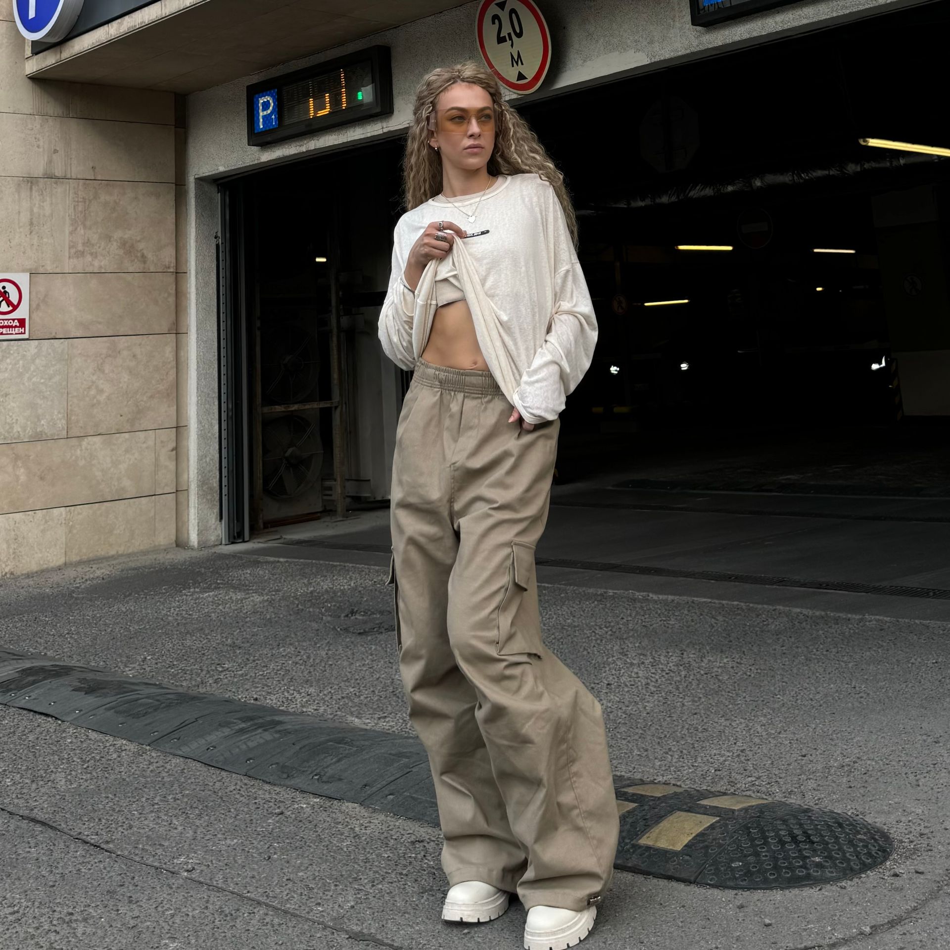 CARGO JOGGERS “khaki”