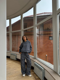 CARGO HOODIE “graphite”