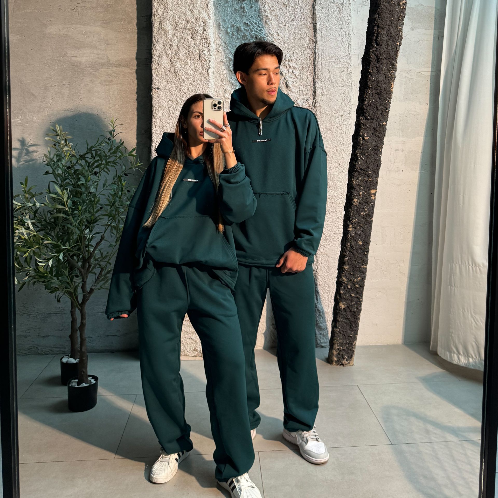 Demi-set hoodie “Dark sea”