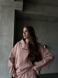 Demi-set hoodie “dusty rose”