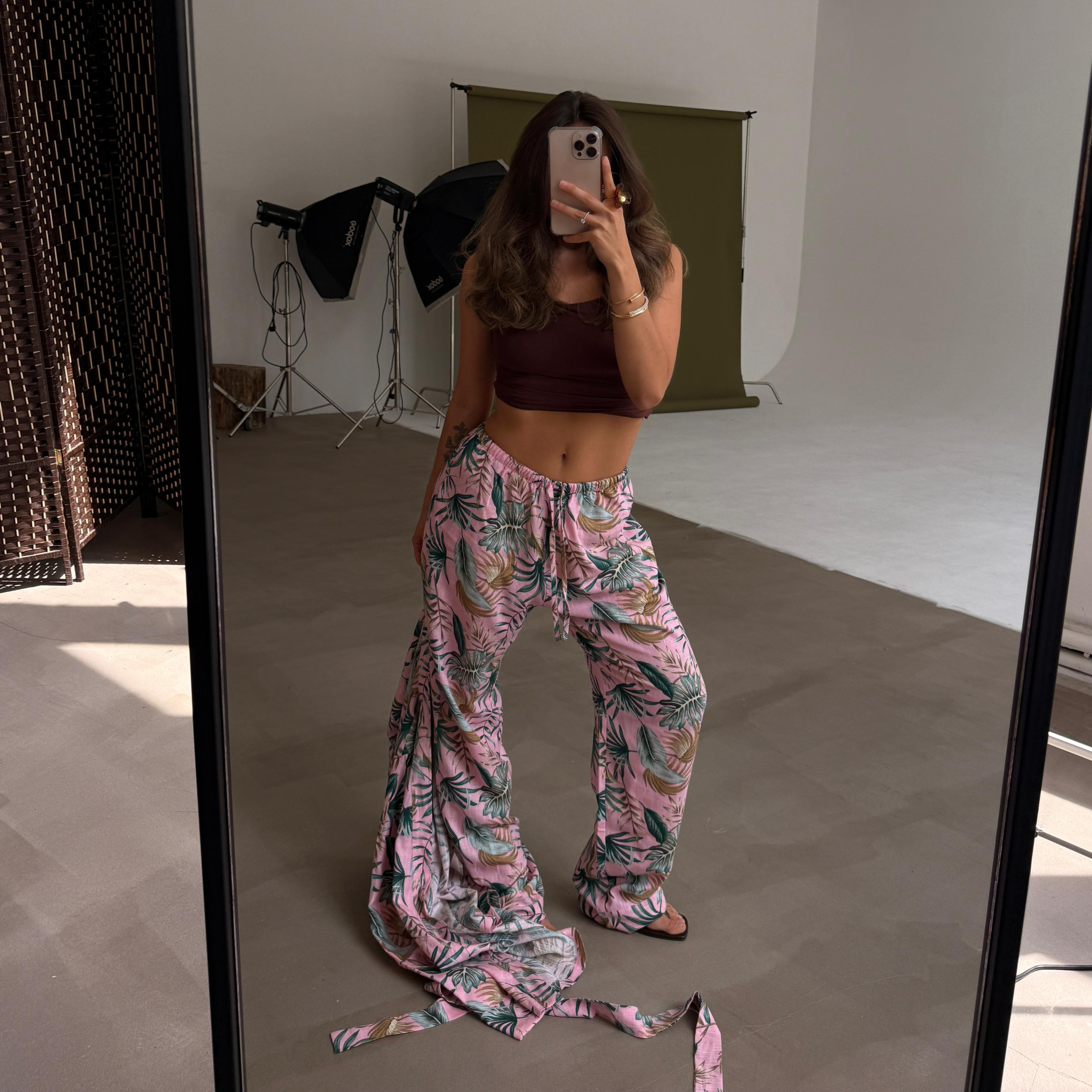 tropicana kimono set