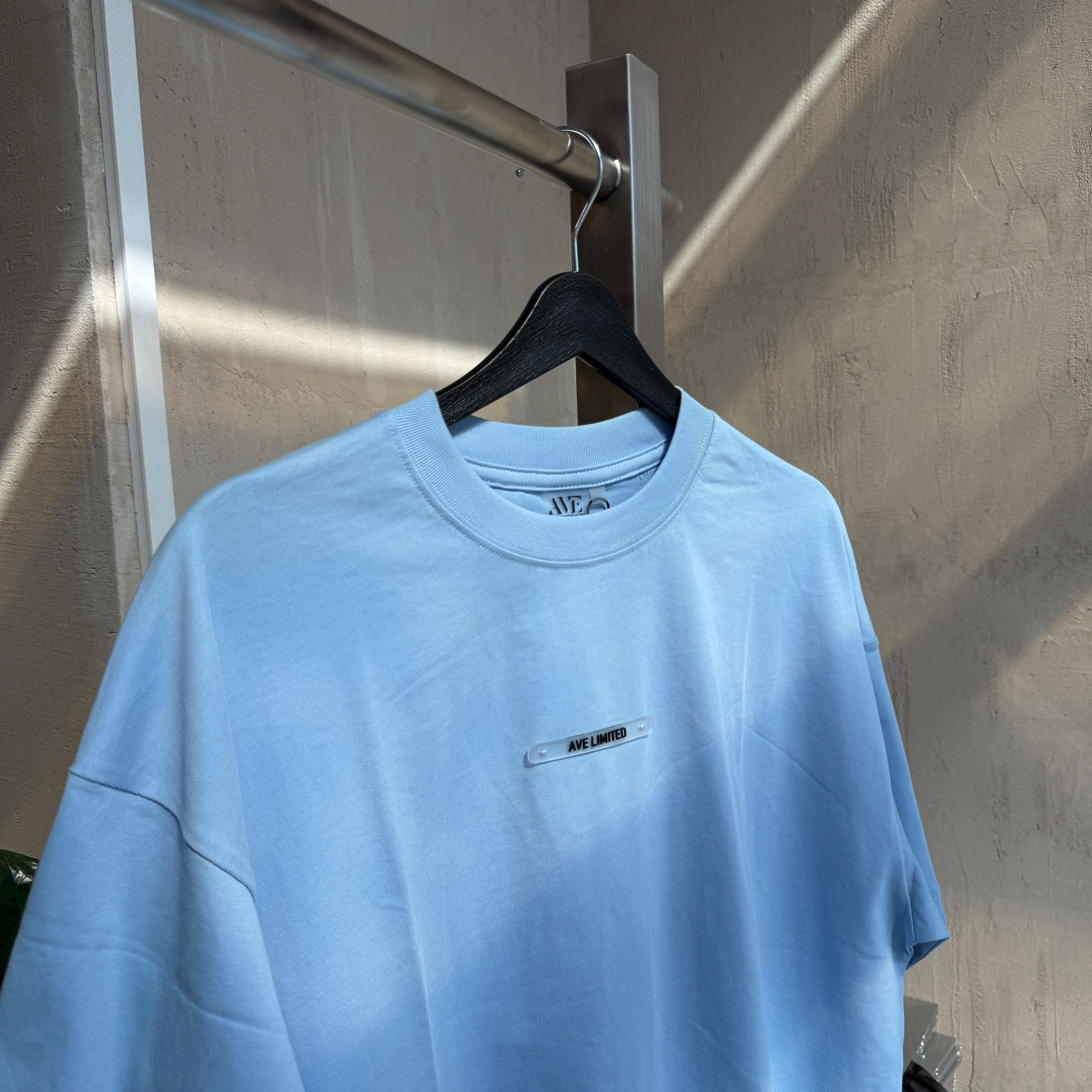 blue t-shirt