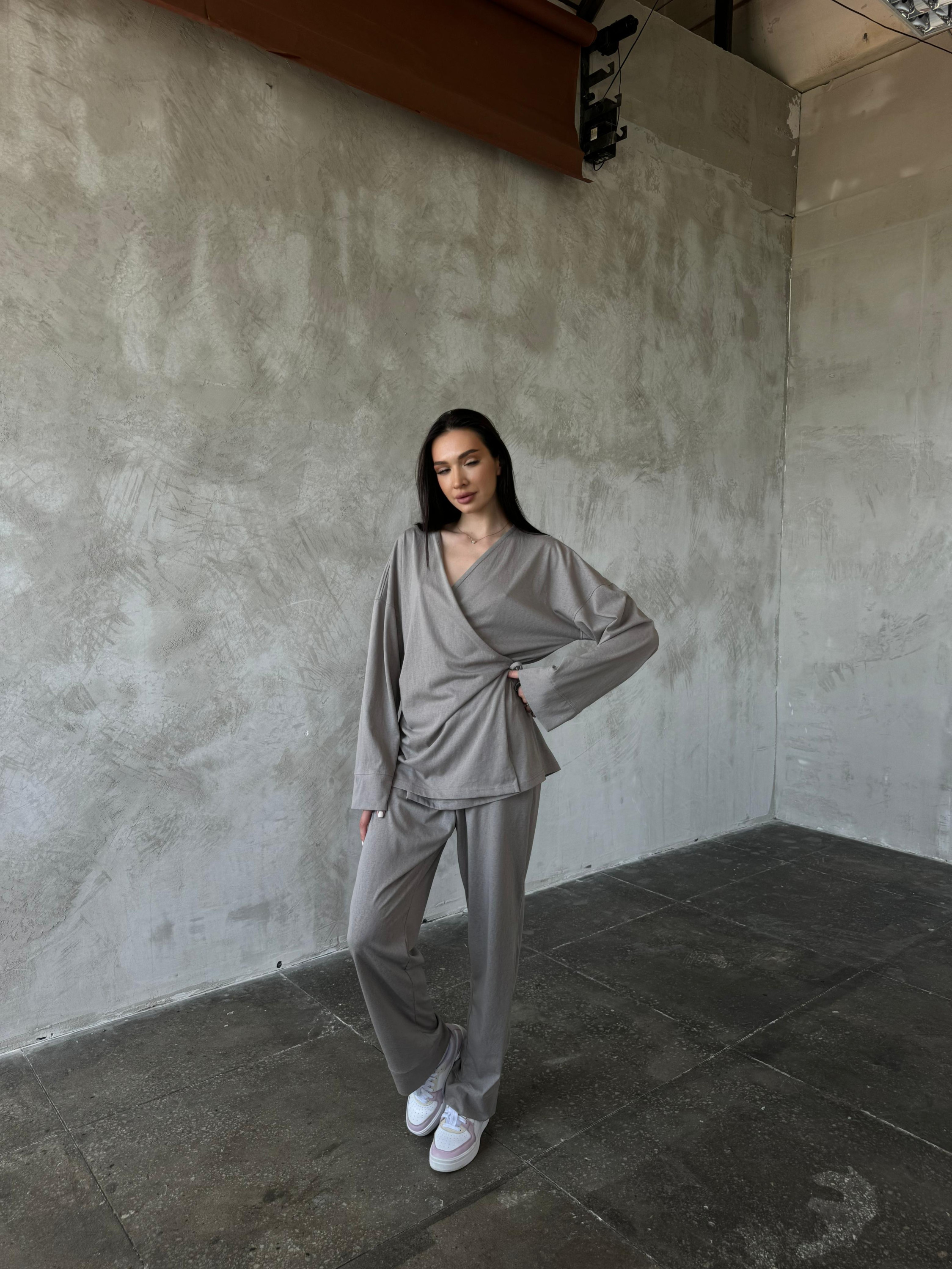 Fly gray kimono