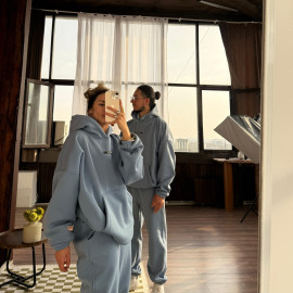 pastel indigo warm set