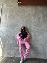 Fly pink kimono