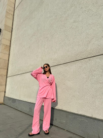 Fly pink kimono