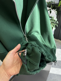 Demi-zip hoodie “izumrud”