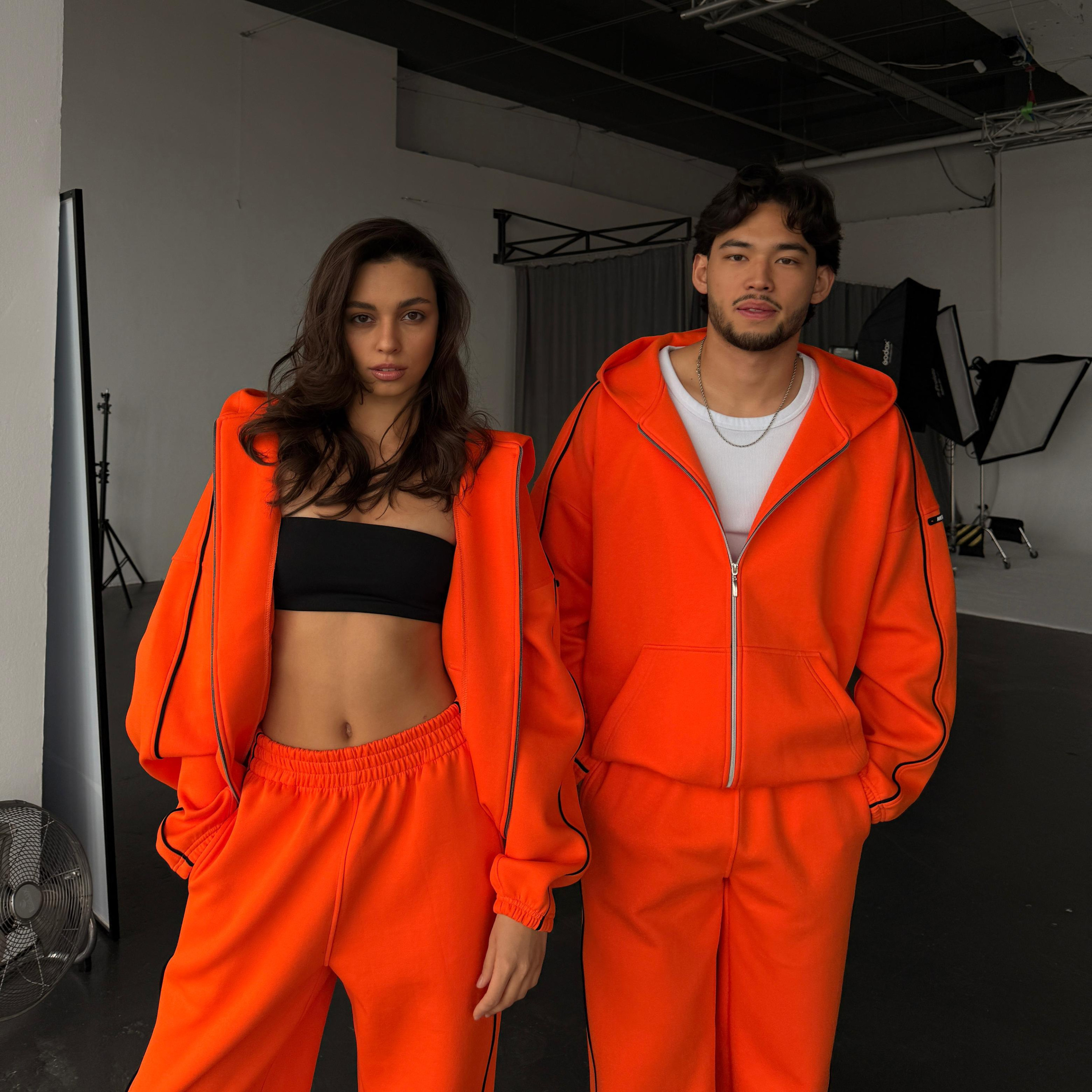 unit orange zip set