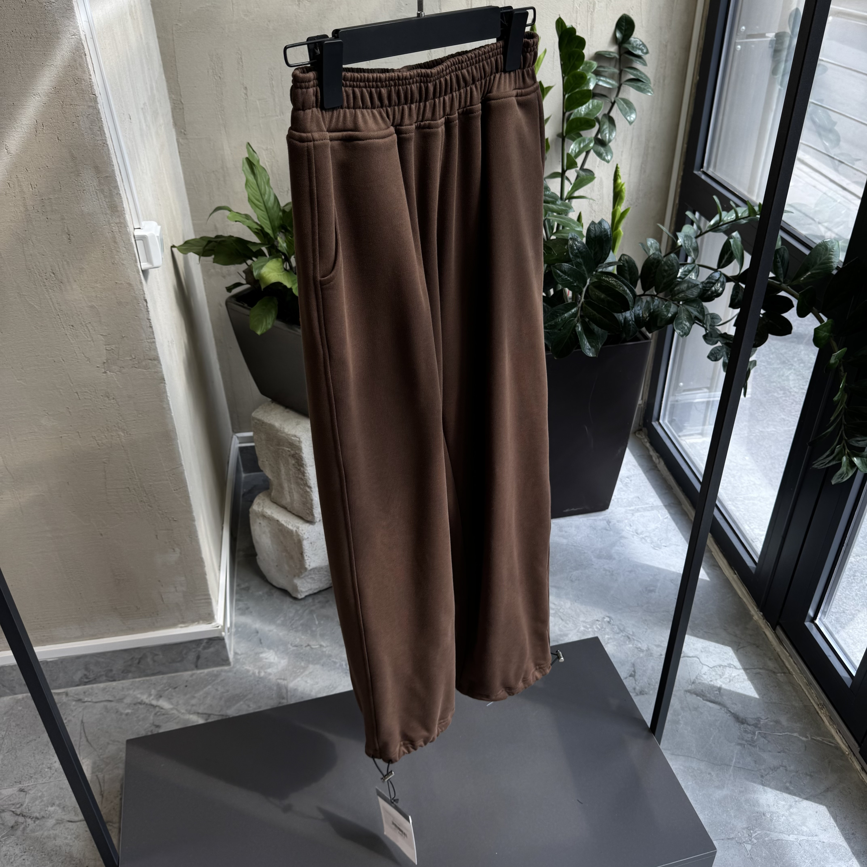 Brown joggers