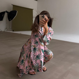 tropicana kimono set
