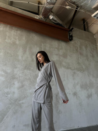 Fly gray kimono