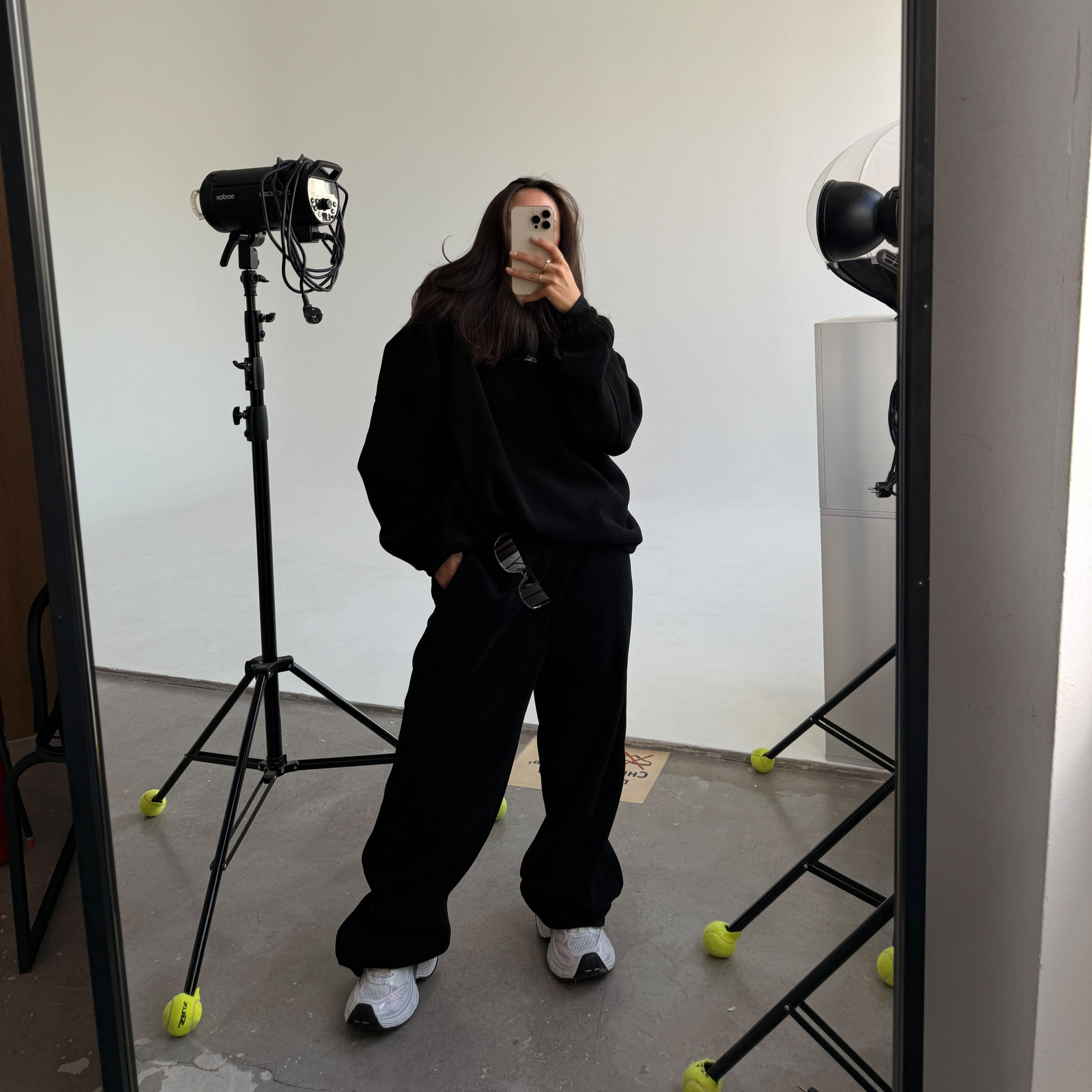 black vintage set