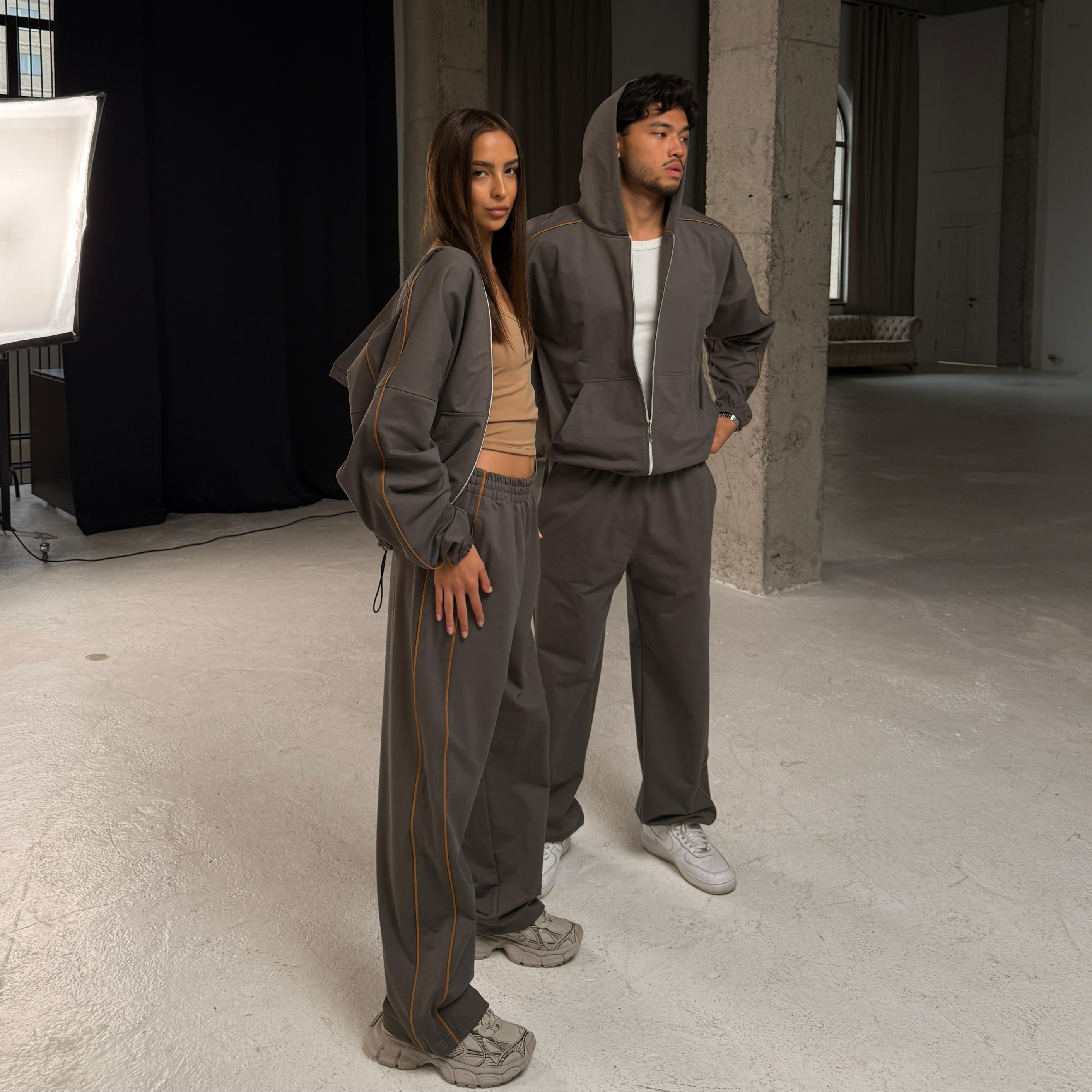 graphite anorak set