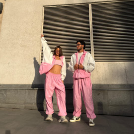 pink club retro lavers