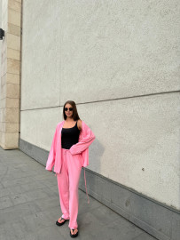 Fly pink kimono