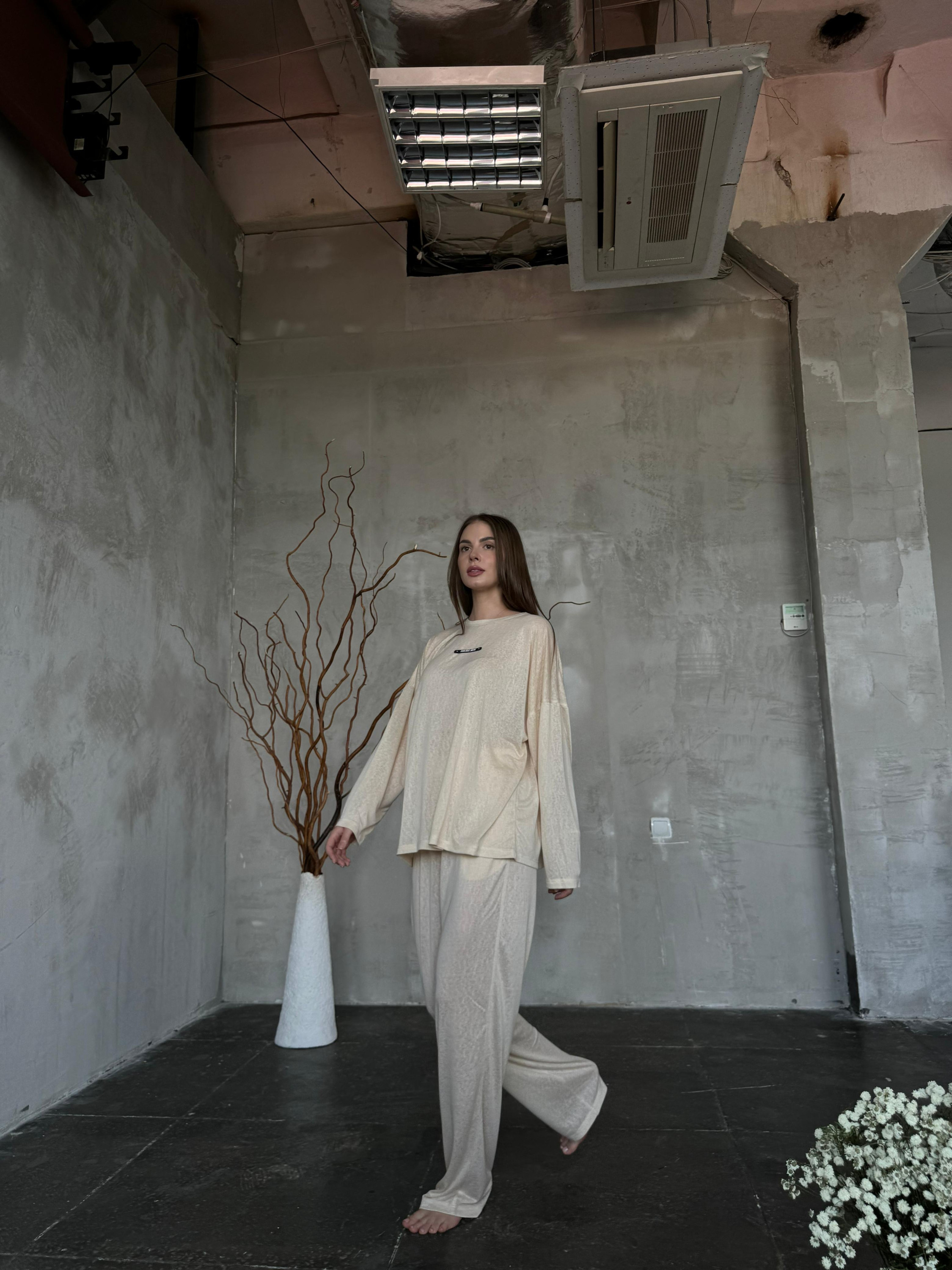 Fly viskoza “beige”