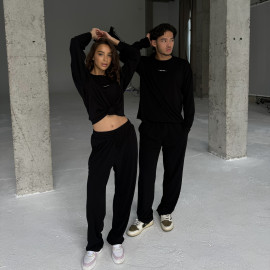 Classic black set lapsha-viskoza