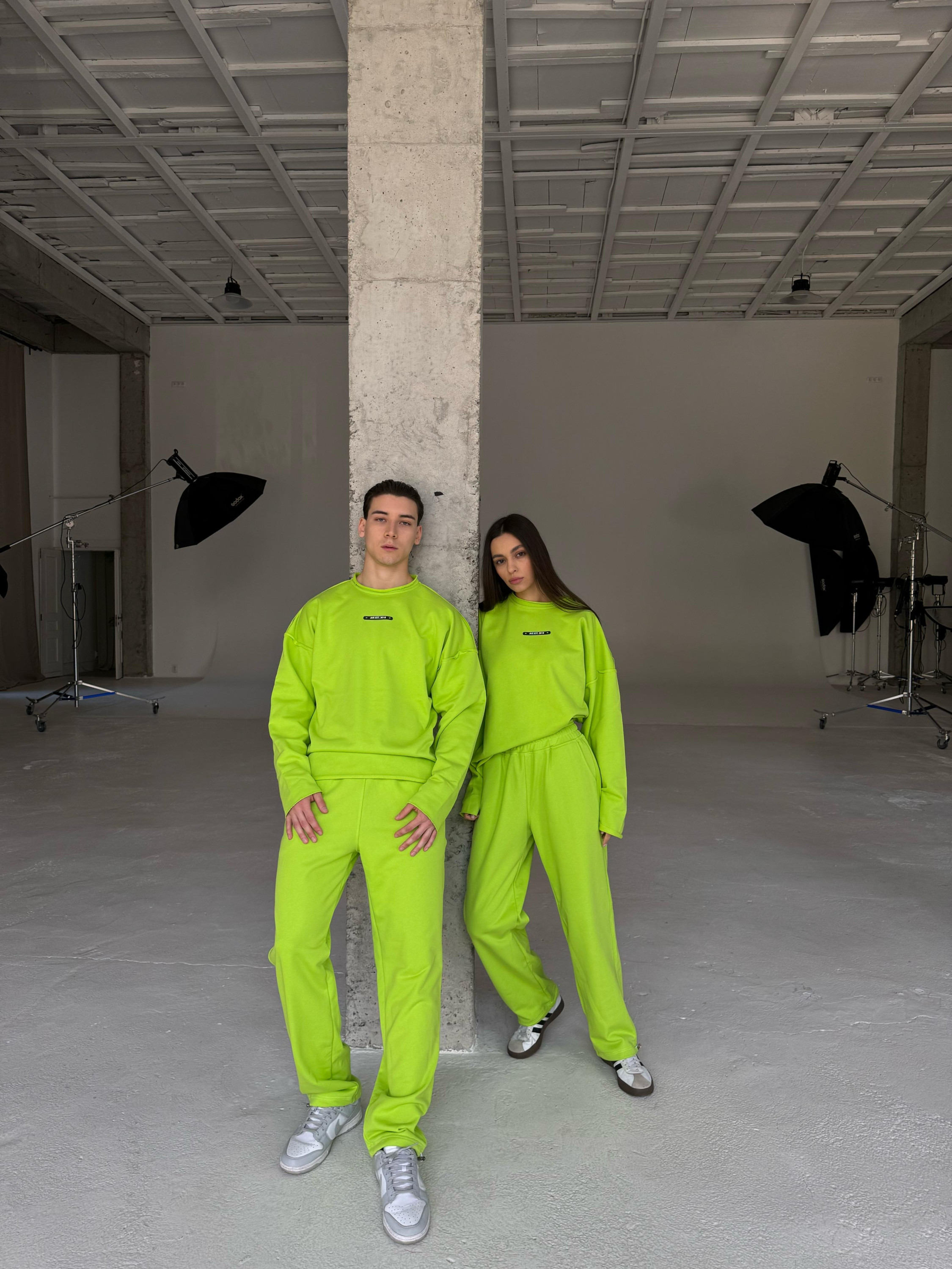 Longsleeve “lime”
