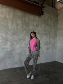 Fly gray kimono