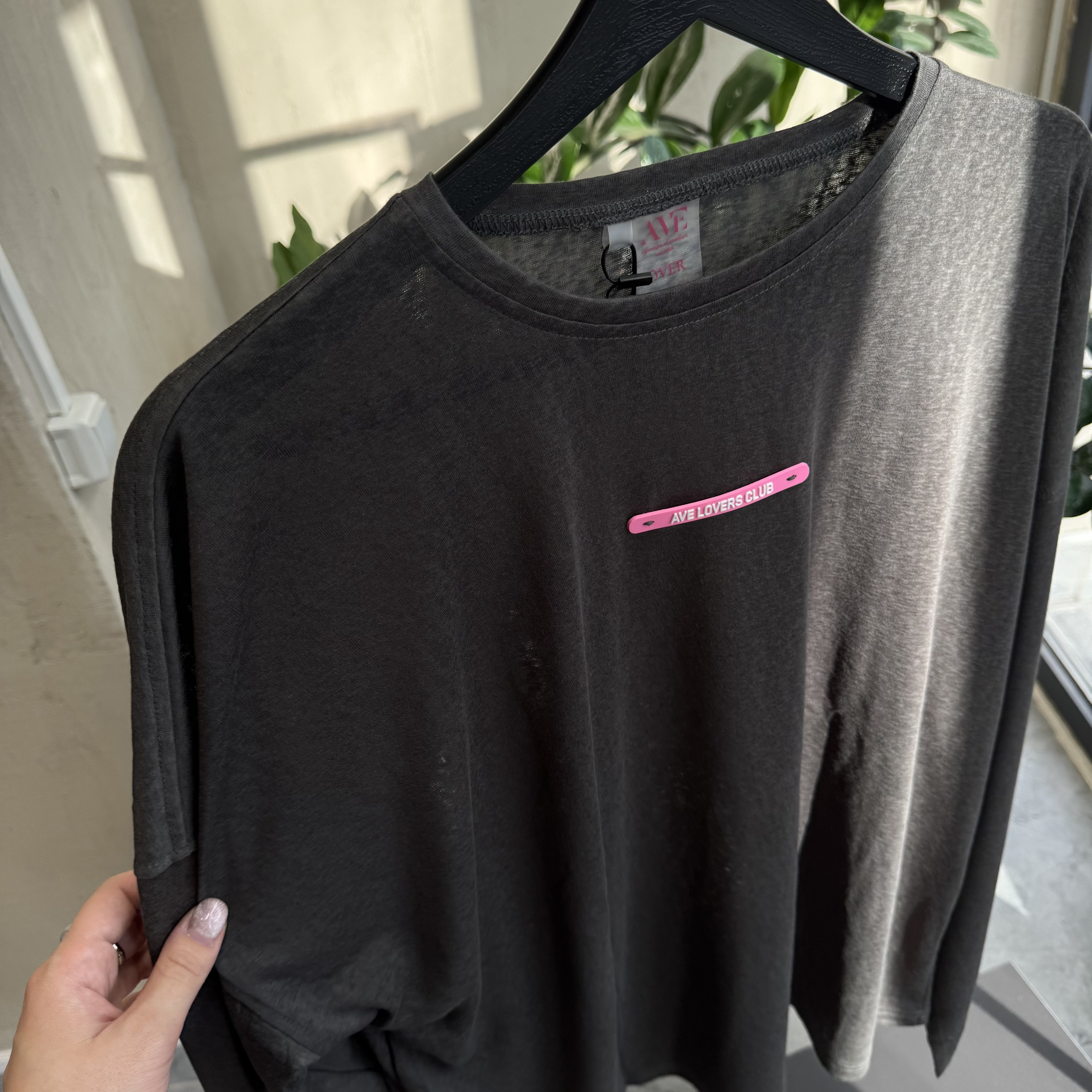 Fly viskoza longsleeve “graphite”