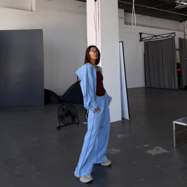 blue anorak set