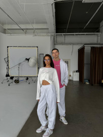 Melange joggers