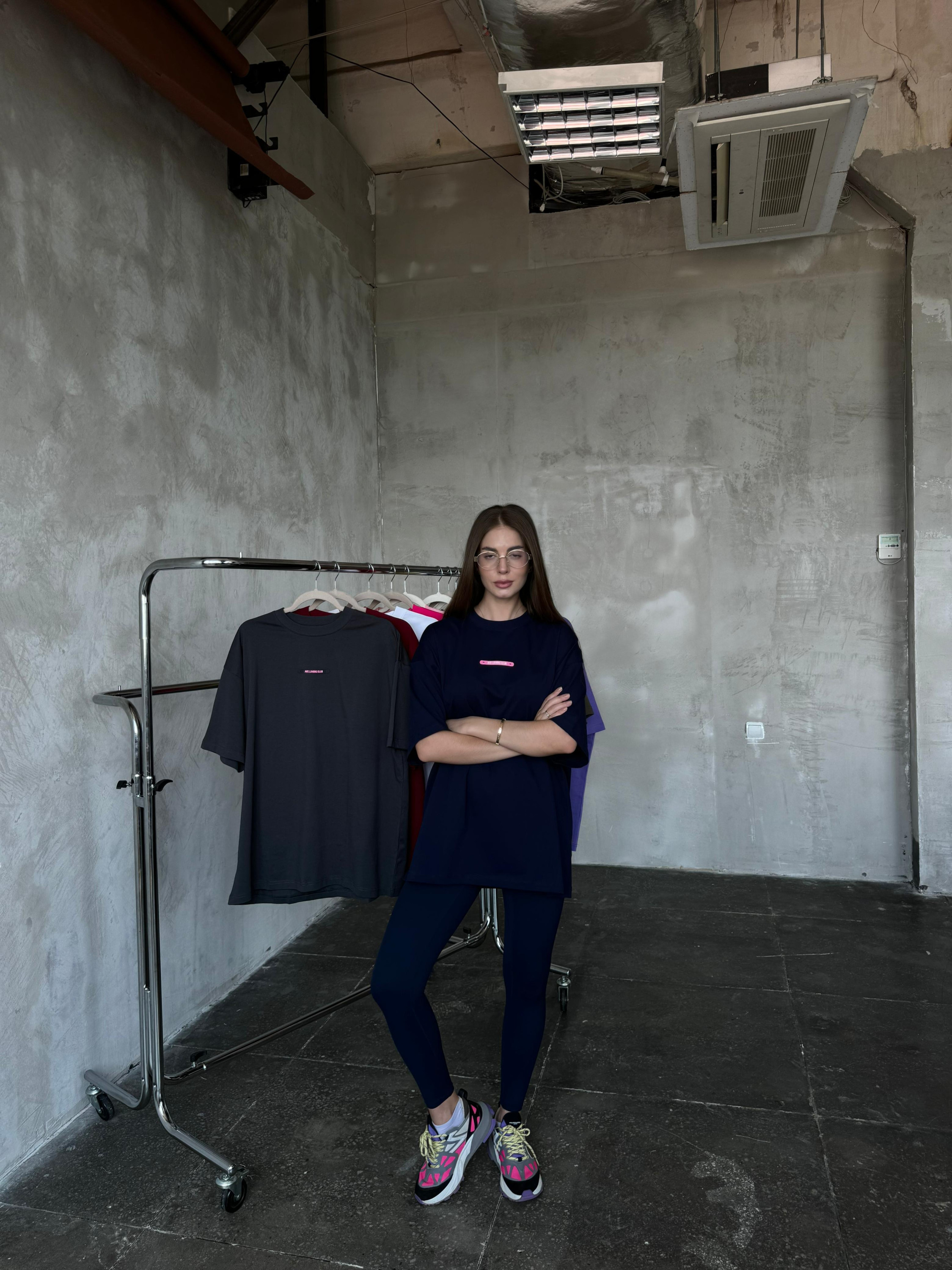DARK BLUE t-shirt