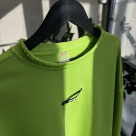 Longsleeve “lime”