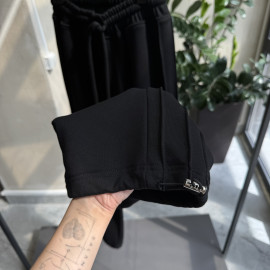 Black dune joggers