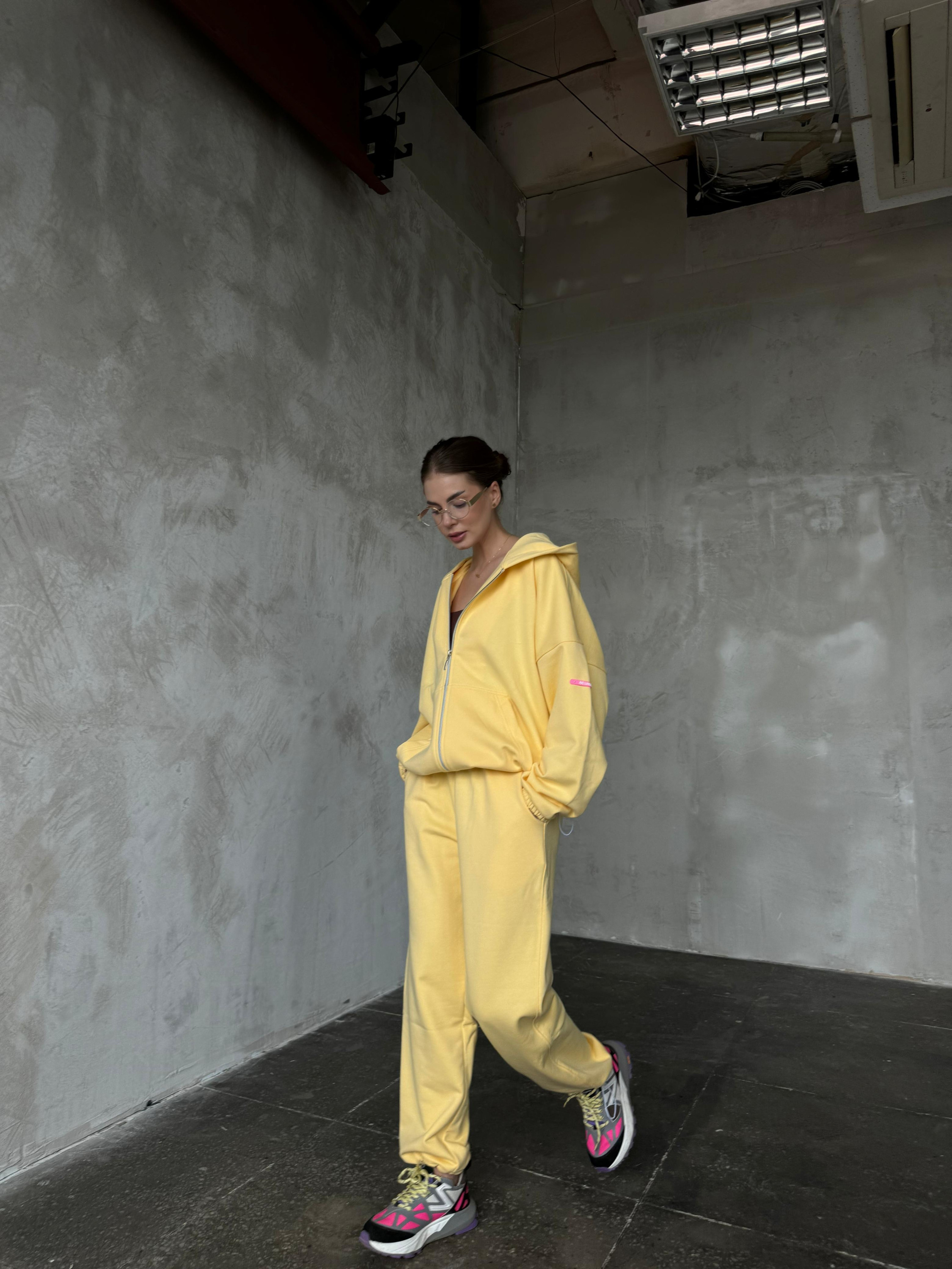 Demi-set zip “sunset”