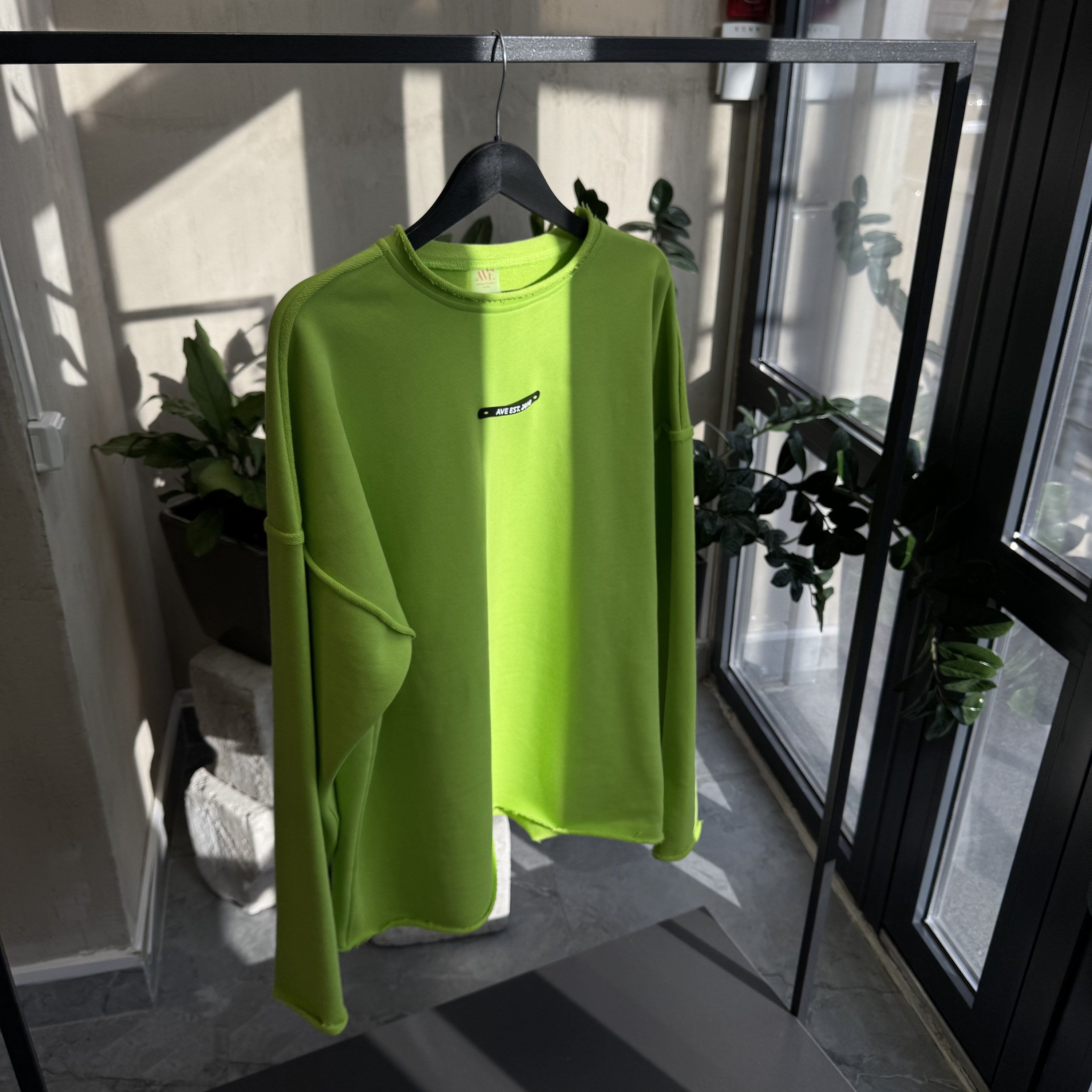Longsleeve “lime”