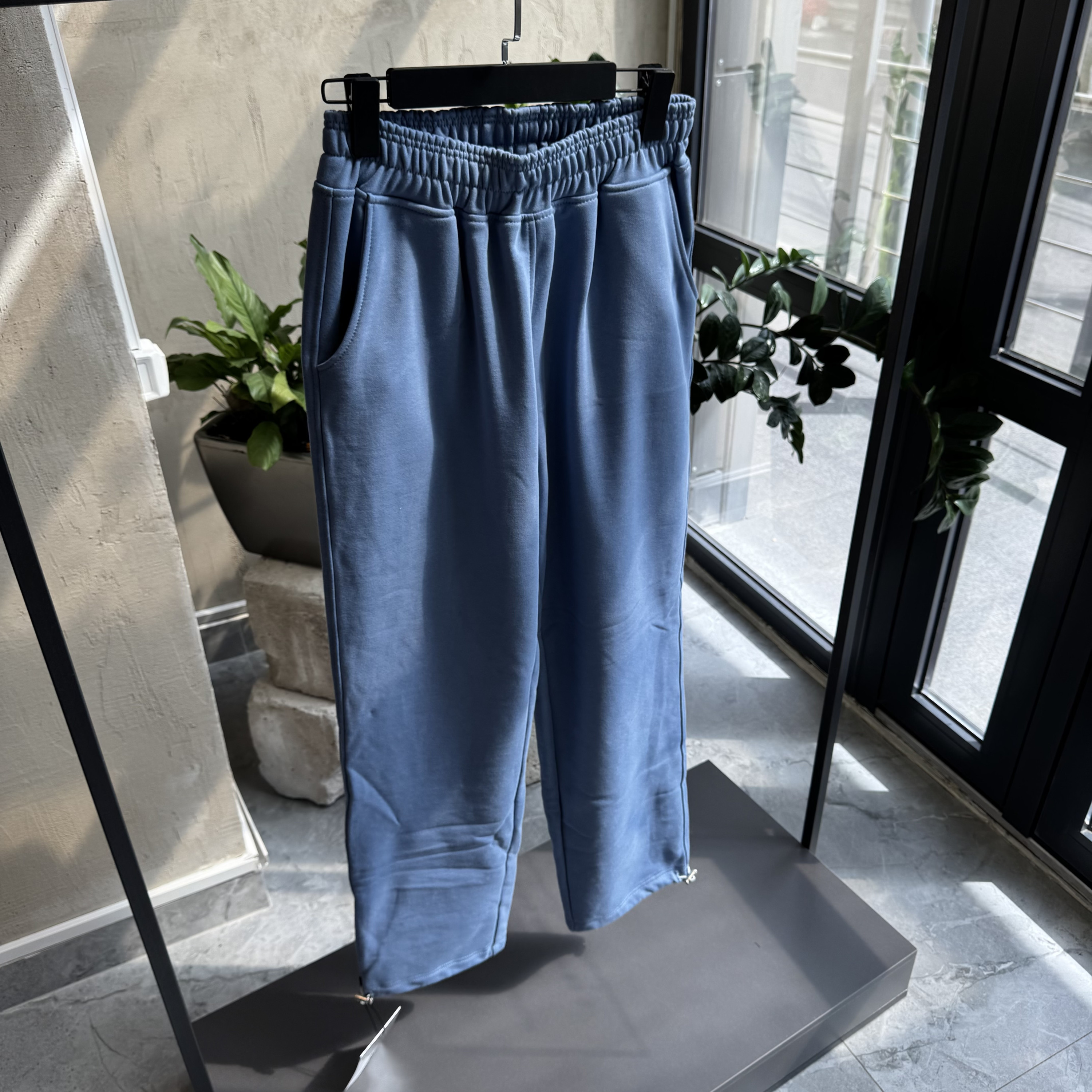 Indigo joggers