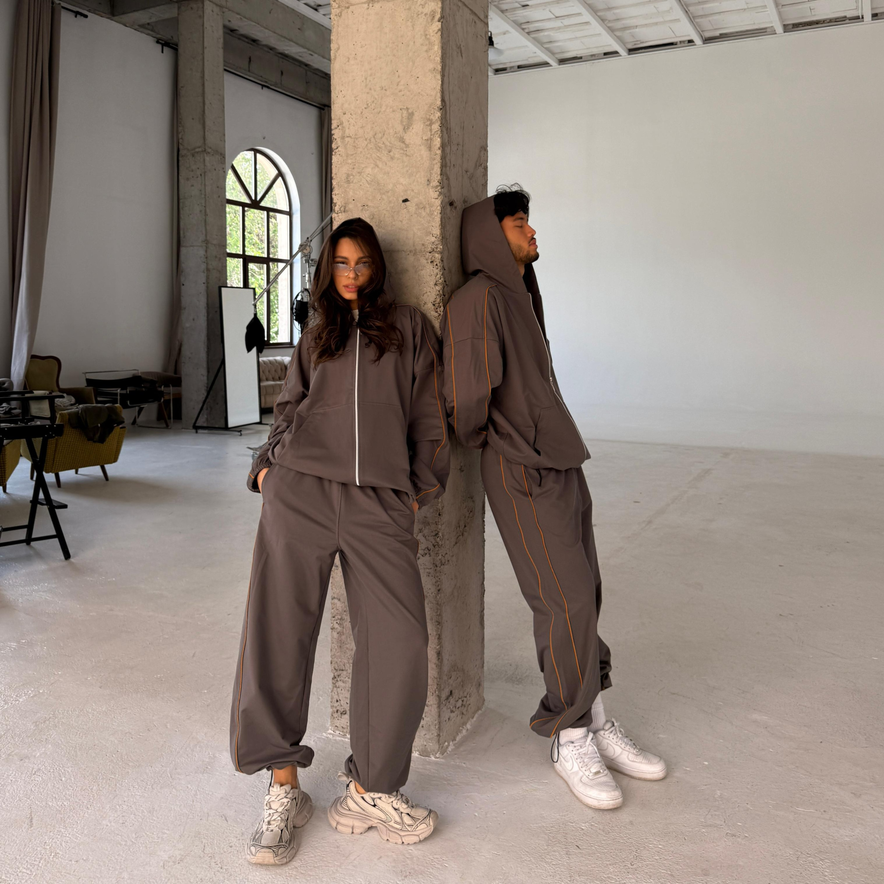 graphite anorak set