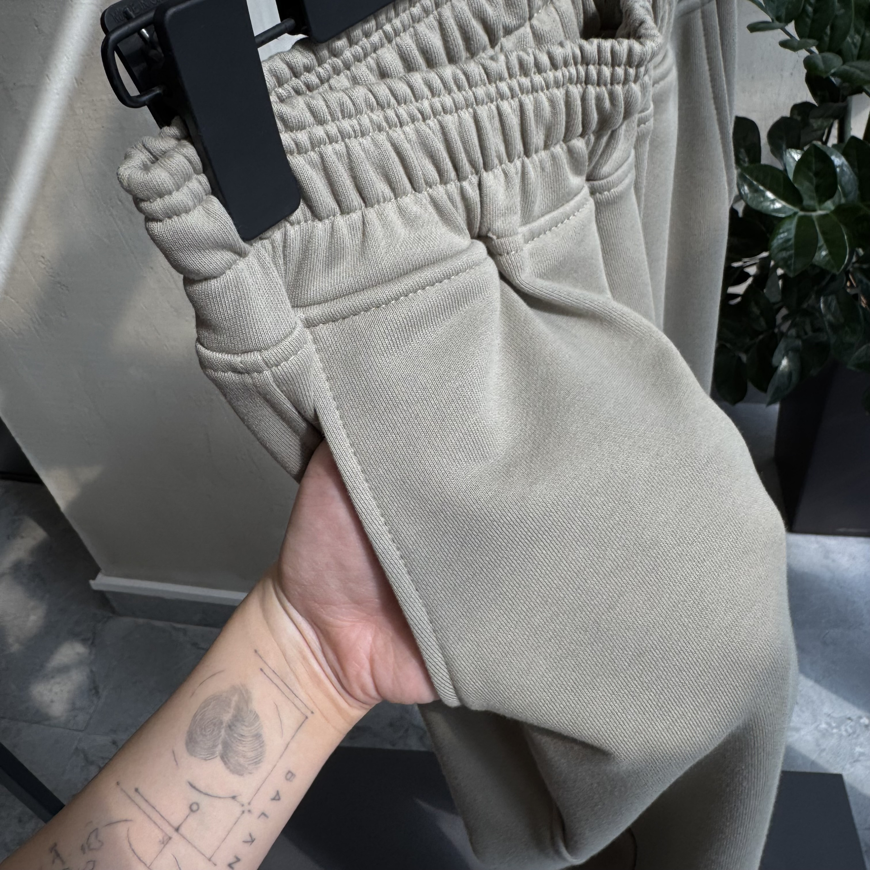 Olive joggers