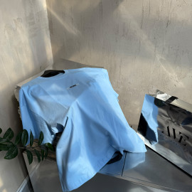 blue t-shirt