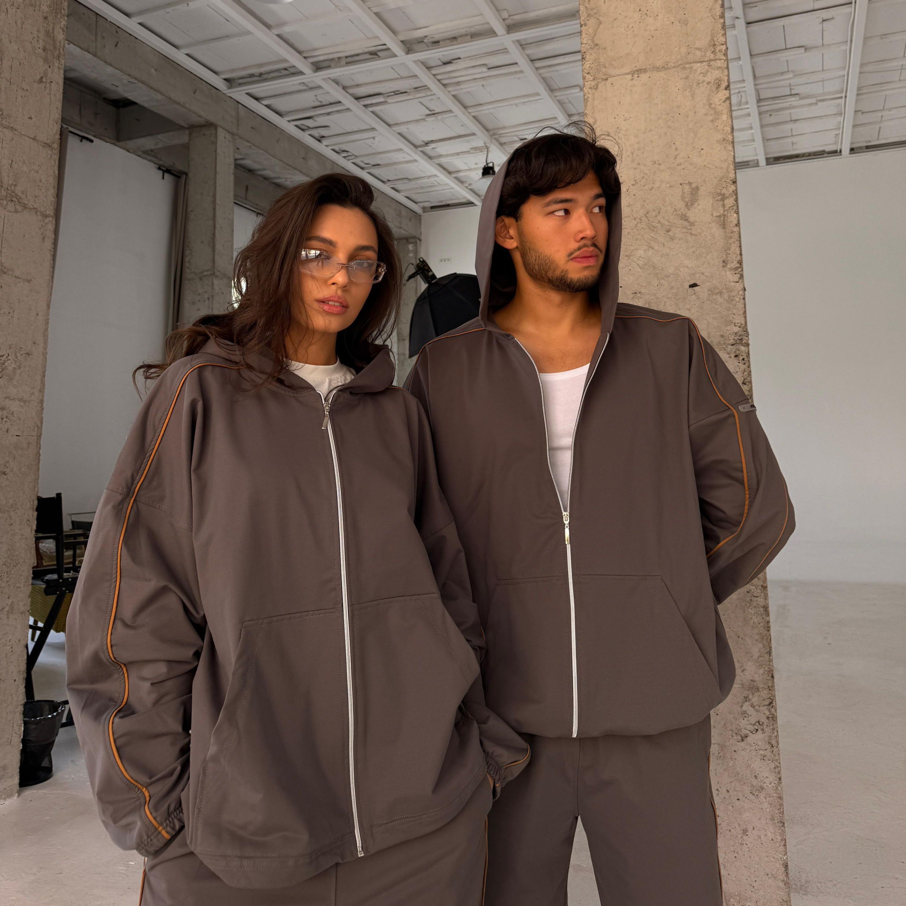 graphite anorak set