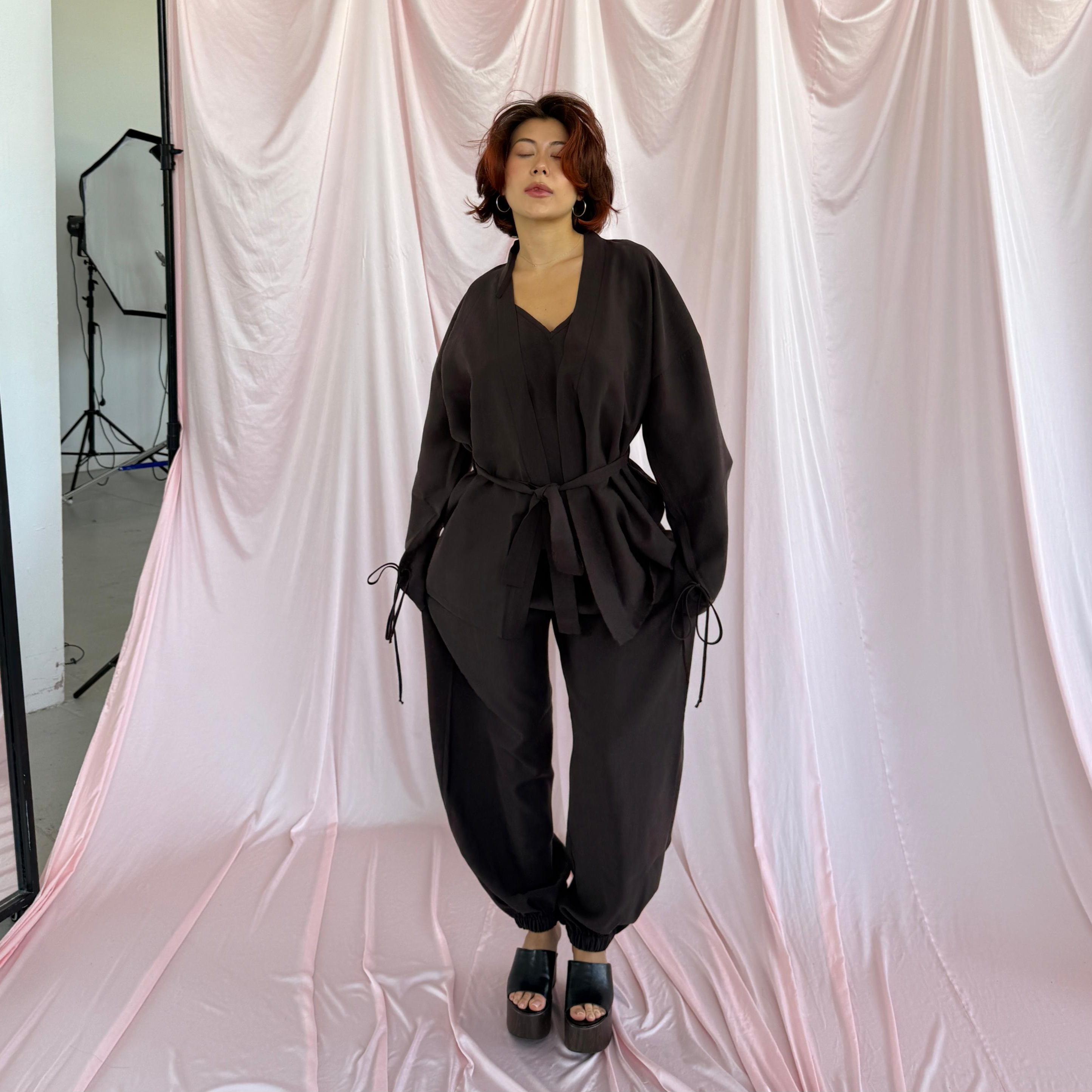 valencia kimono set