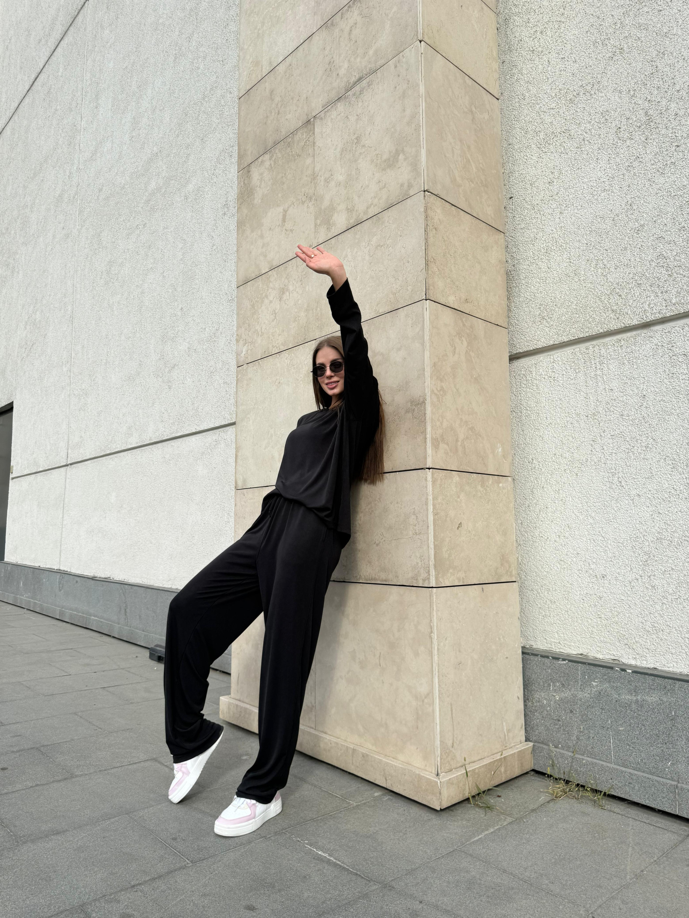 Classic black set lapsha-viskoza