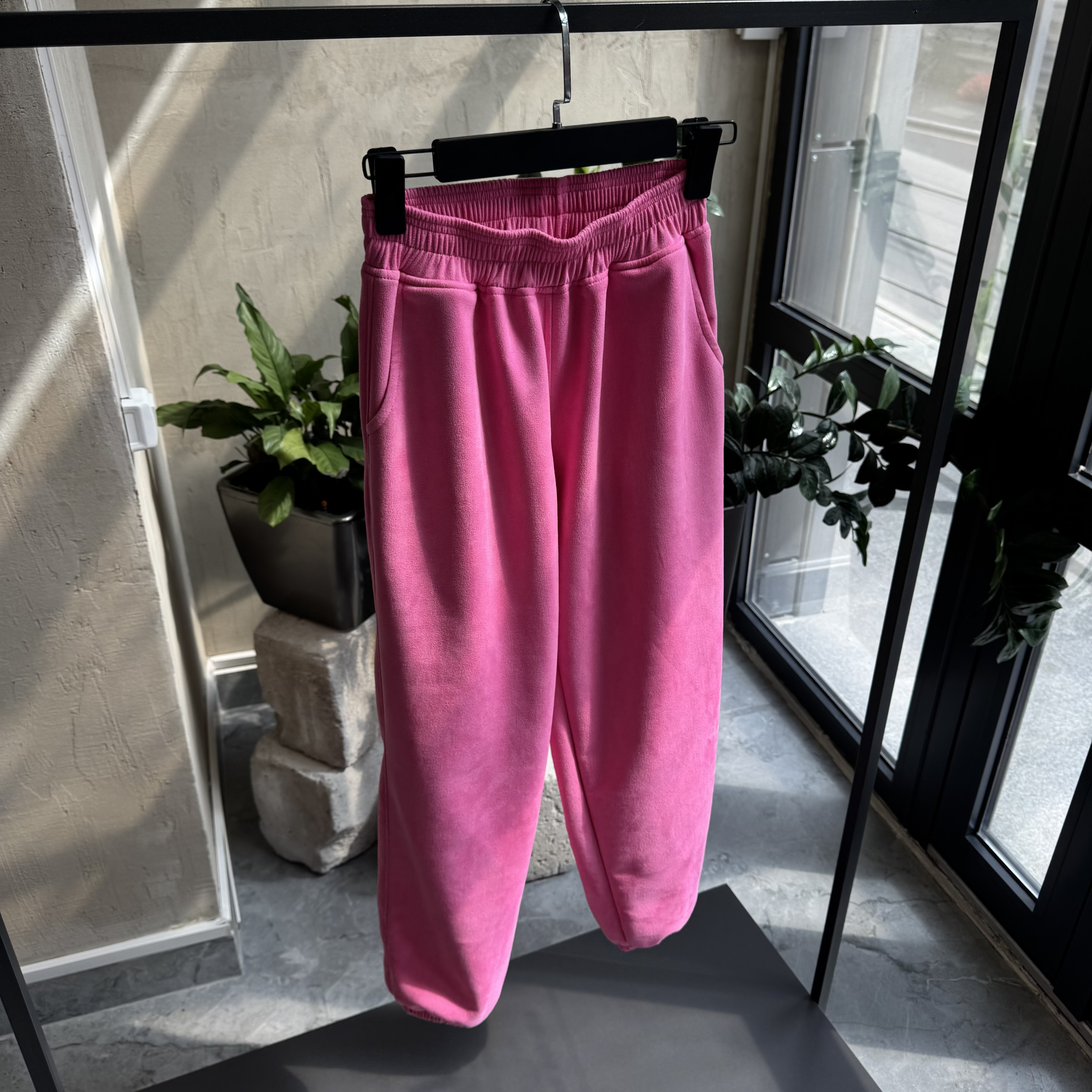 Butterfly pink joggers