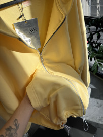 Demi-zip hoodie “sunset”