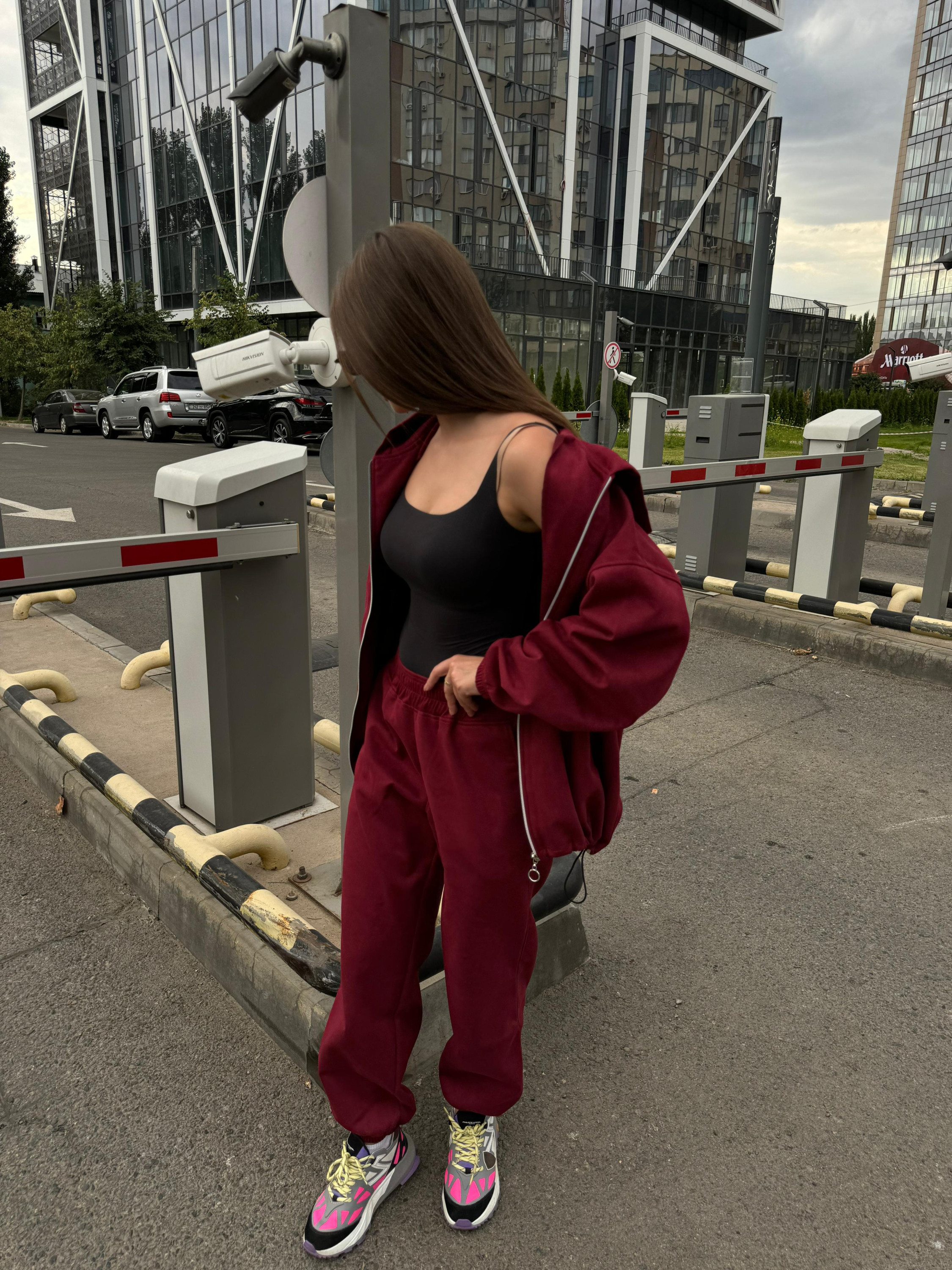 Butterfly bordo  set