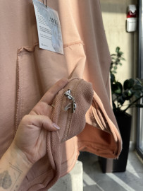 Demi-hoodie “dusty rose”
