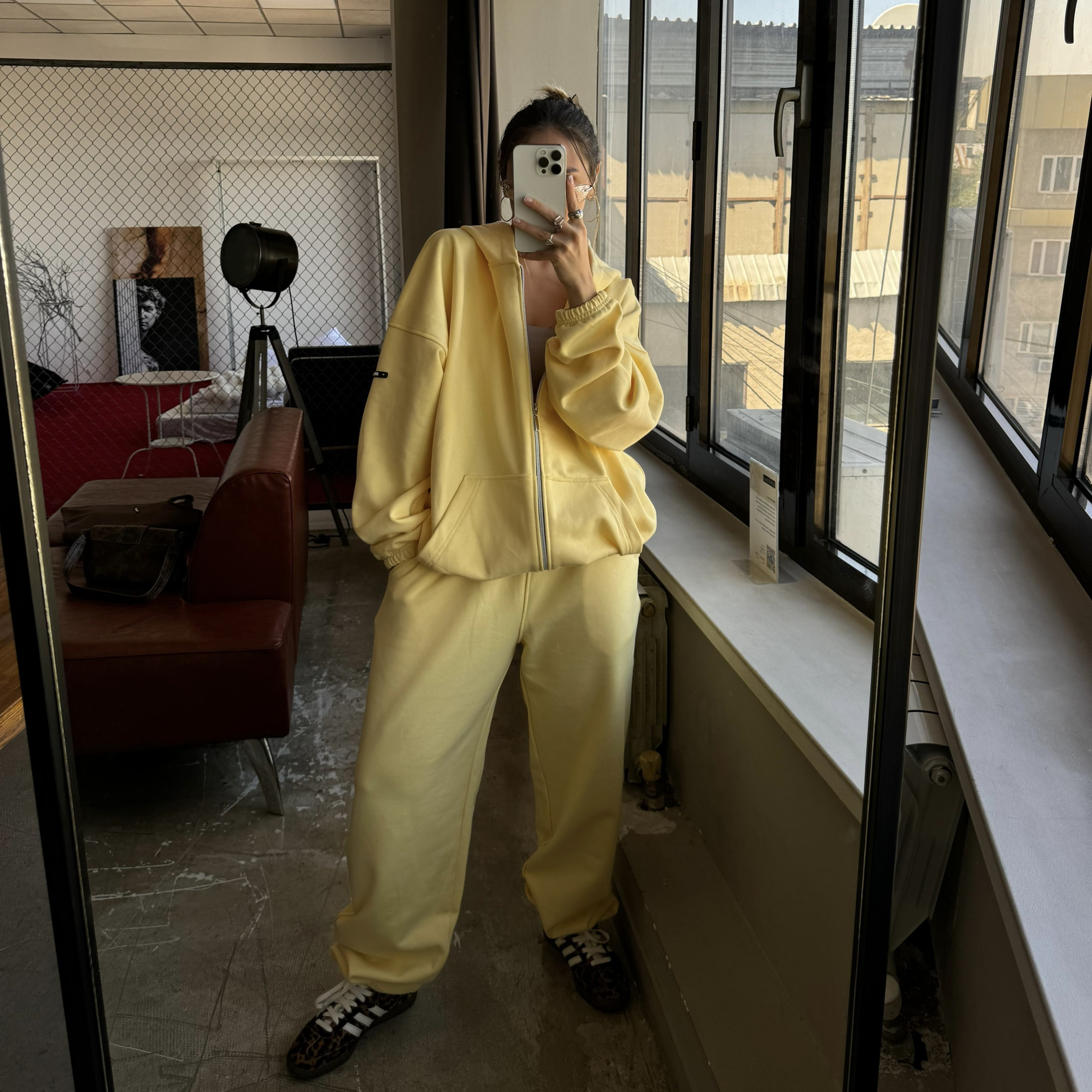 Demi-set zip “sunset”