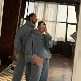 pastel indigo warm set