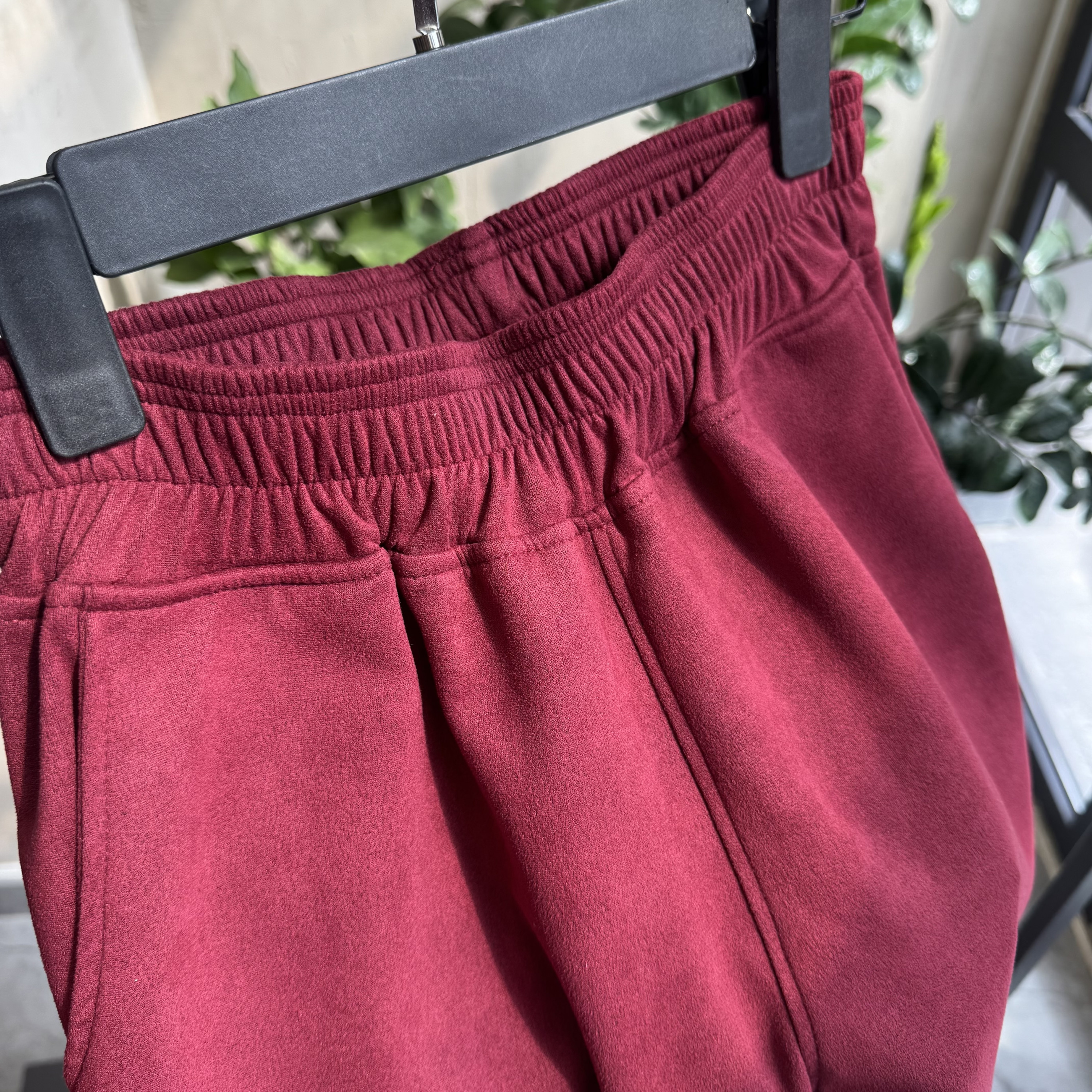 Butterfly bordo joggers