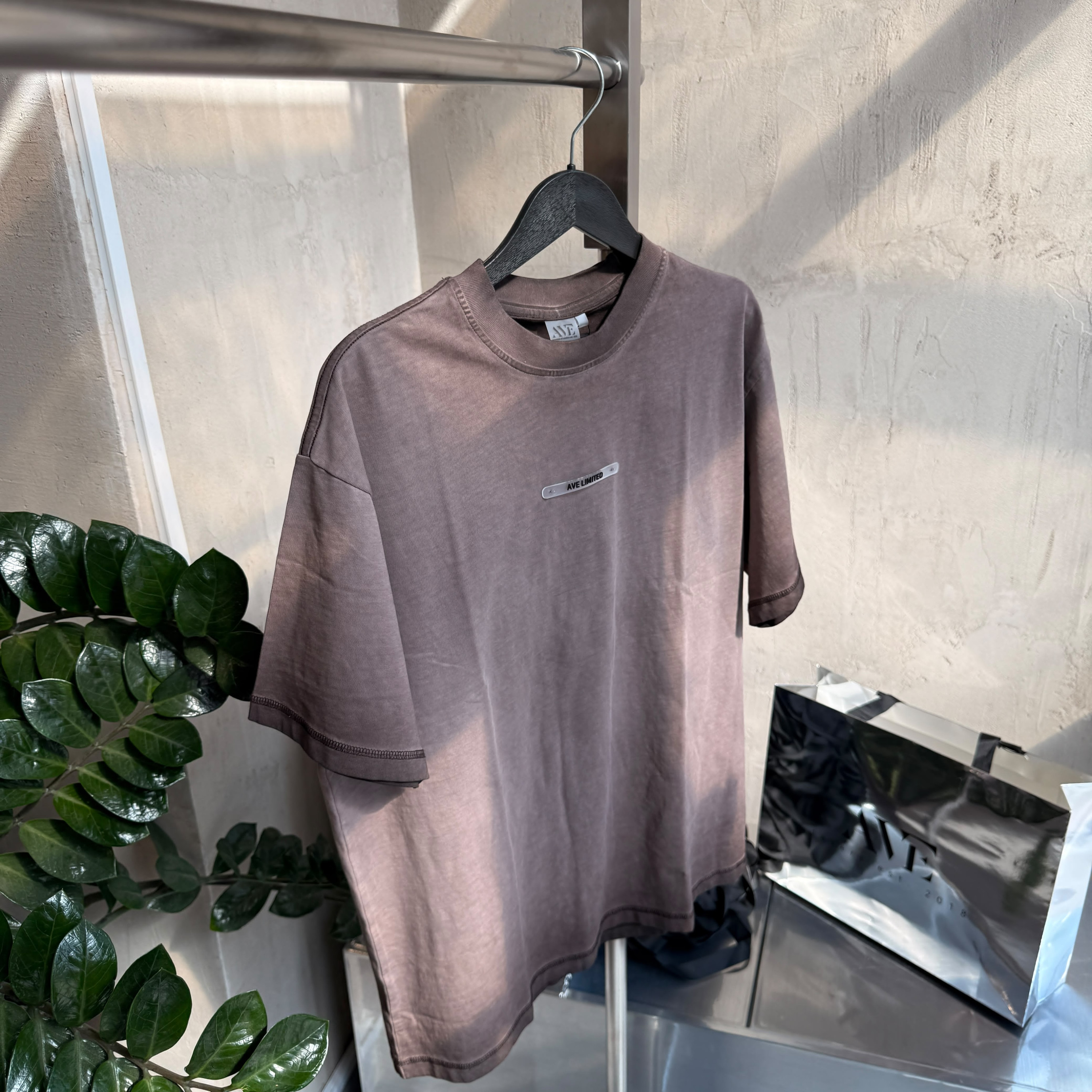brown gradient t-shirt