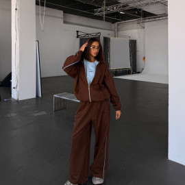 brown anorak set