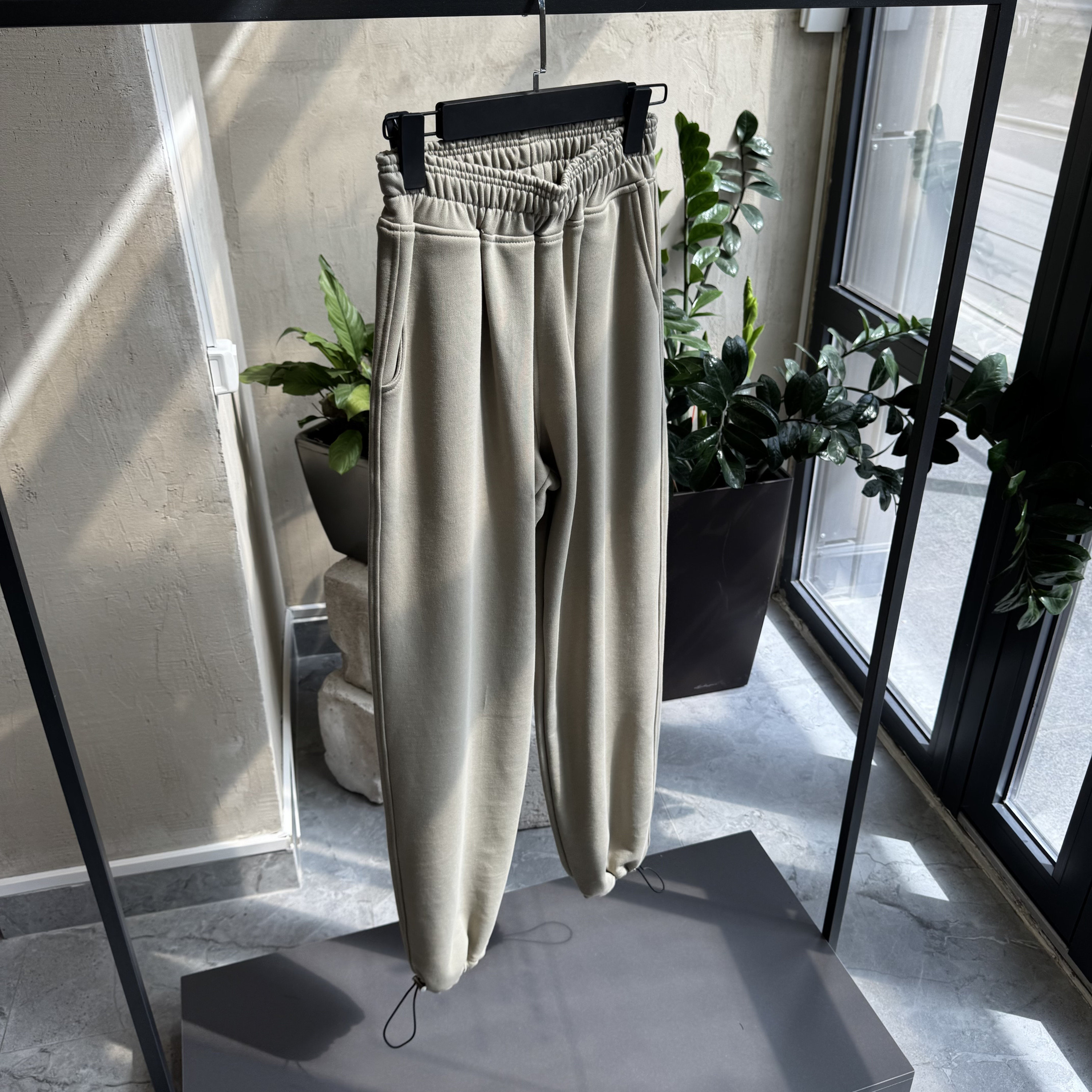 Olive joggers